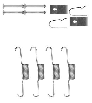 HELLA PAGID Комплектующие, стояночная тормозная система 8DZ 355 202-131